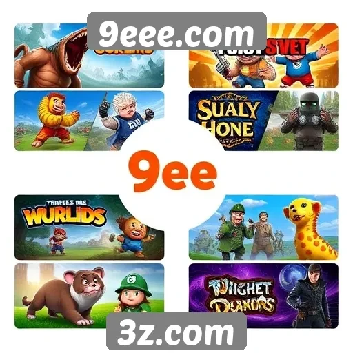 Análise da biblioteca de jogos disponíveis no 9eee.com